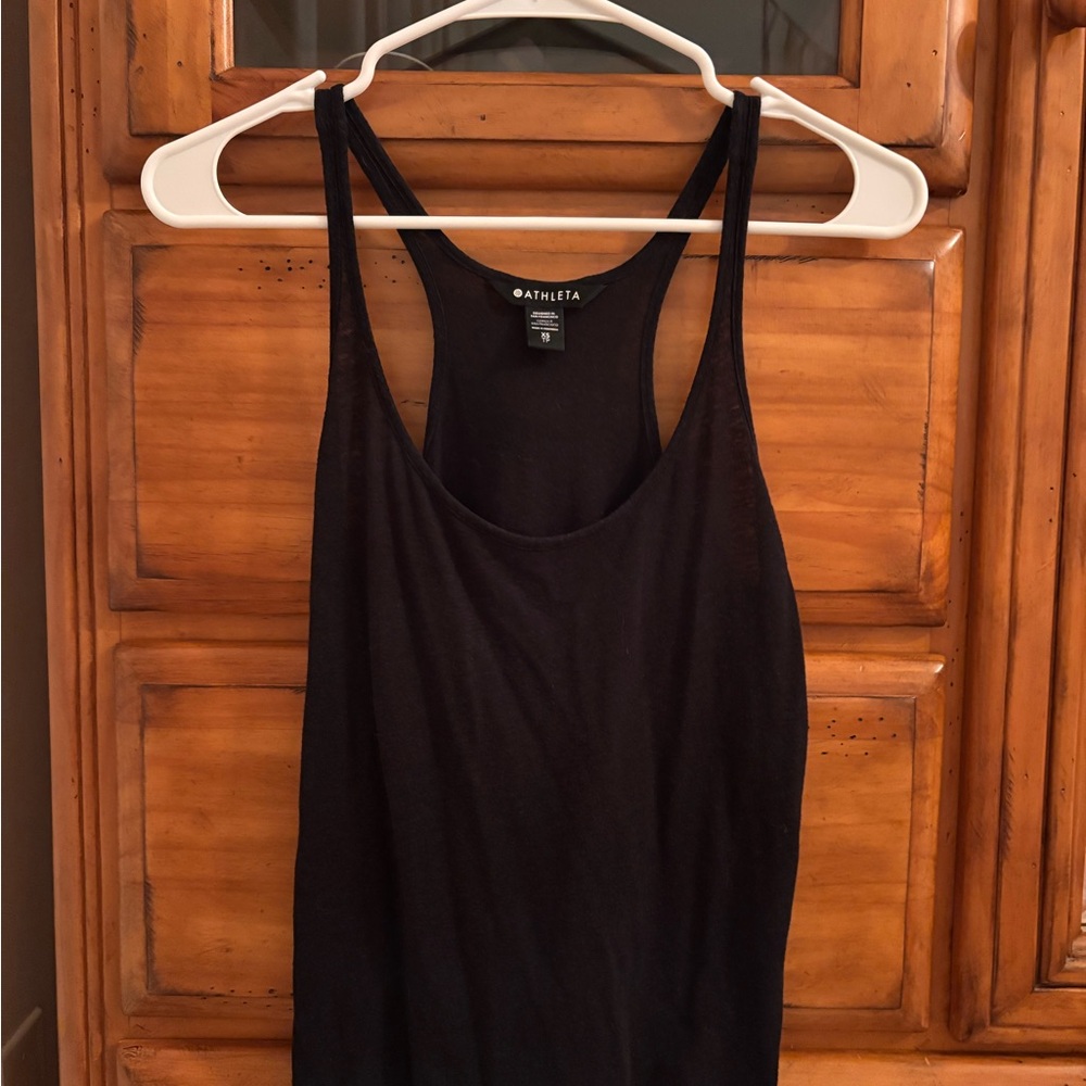 Athleta Sleek Black Tank Top